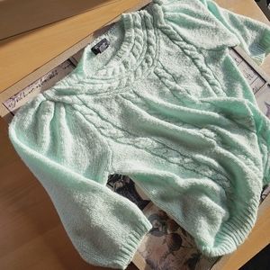 OHI Vintage Turquoise Loose fitting Blouse